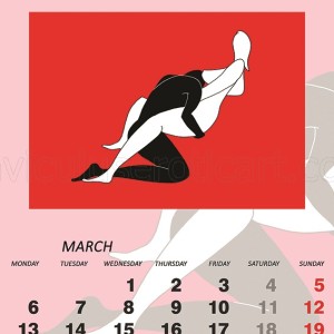 erotic illustrations in calendar