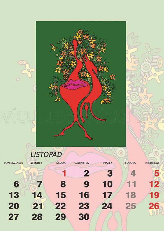 kalendarz erotyczny - W ogrodzie