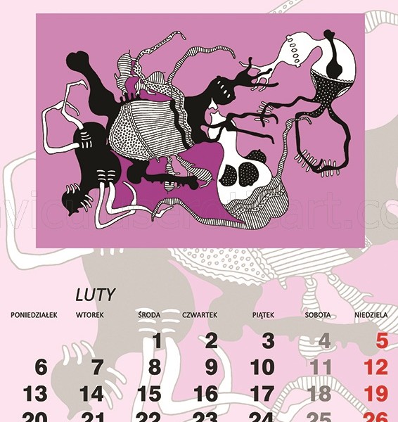 kalendarz erotyczny - Zwierzaki