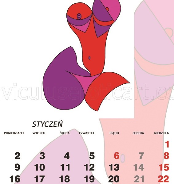 kalendarz erotyczny - Portret